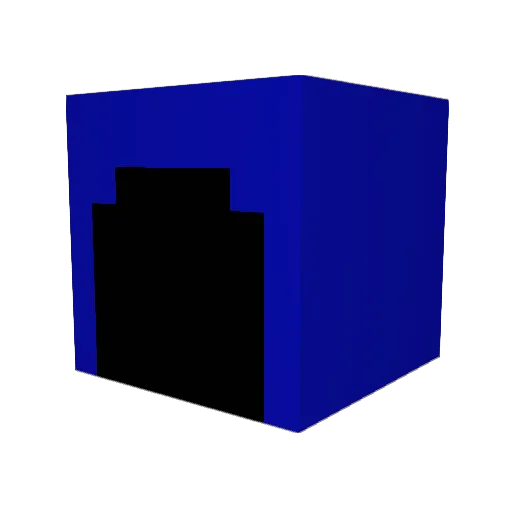 Bobi1405 Minecraft avatar head, 3D render
