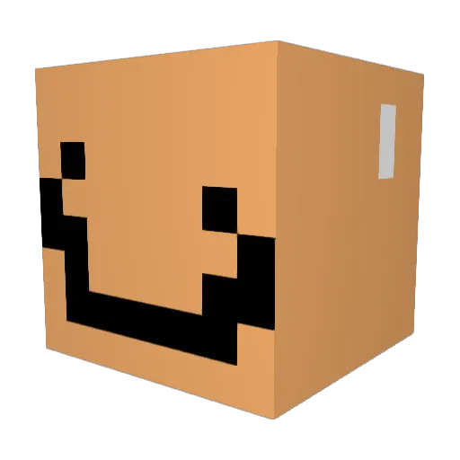 Bobo13bobo11 Minecraft avatar head, 3D render