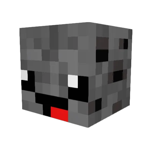 Bobo_The_Beast Minecraft avatar head, 3D render