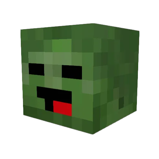 Boboj4ck Minecraft avatar head, 3D render