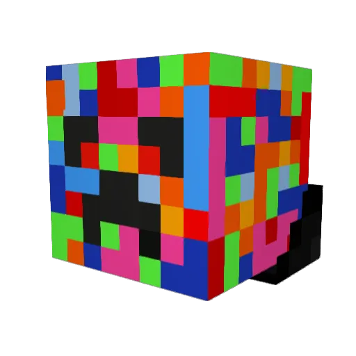 BobongoMagongo Minecraft avatar head, 3D render