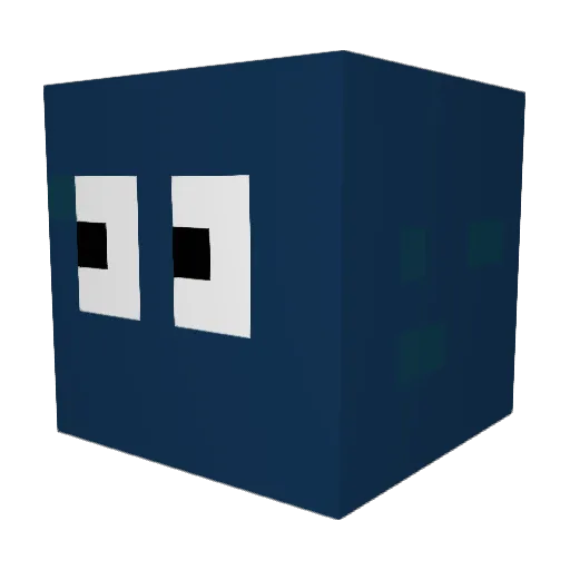 Bobox1234 Minecraft avatar head, 3D render