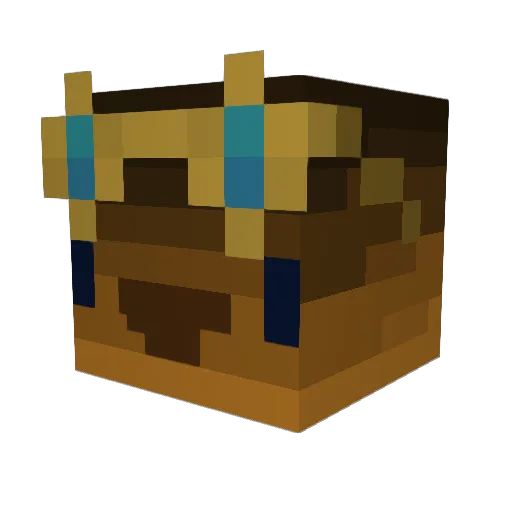Bobske13 Minecraft avatar head, 3D render