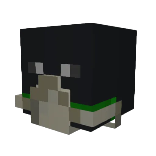 BobtheDonut28 Minecraft avatar head, 3D render