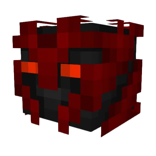 Bobwars2 Minecraft avatar head, 3D render
