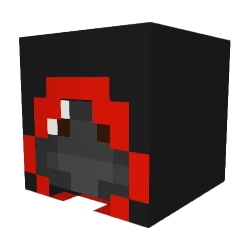 Boby4 Minecraft avatar head, 3D render
