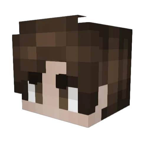 Bobyoung29 Minecraft avatar head, 3D render
