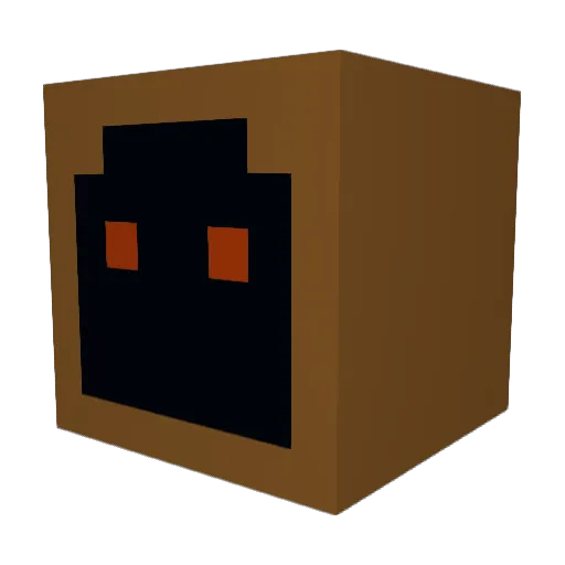 BodatiousPie Minecraft avatar head, 3D render
