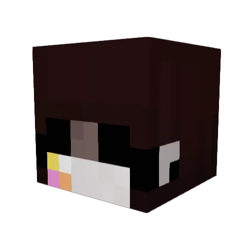 BodhiNinja Minecraft avatar head, 3D render