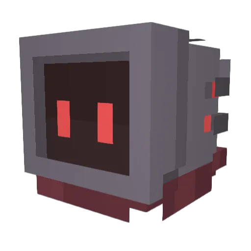 Bodja Minecraft avatar head, 3D render