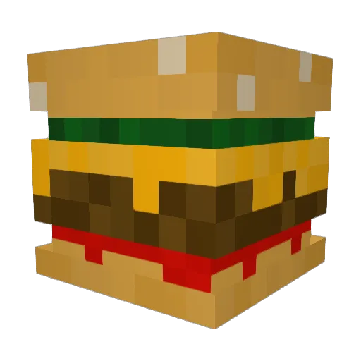 Bofas18 Minecraft avatar head, 3D render
