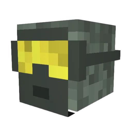 Bogdan210 Minecraft avatar head, 3D render