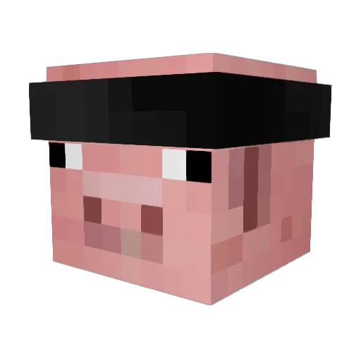 Bogdan2801 Minecraft avatar head, 3D render