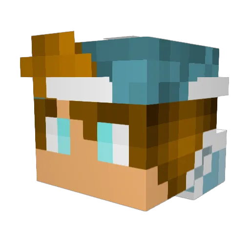 Bogdan_Stefan Minecraft avatar head, 3D render