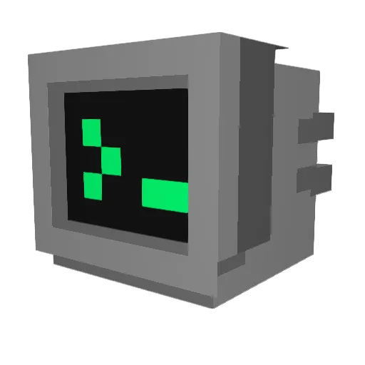 Boggylol Minecraft avatar head, 3D render