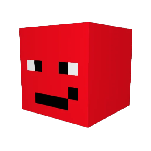 Bogle_72 Minecraft avatar head, 3D render