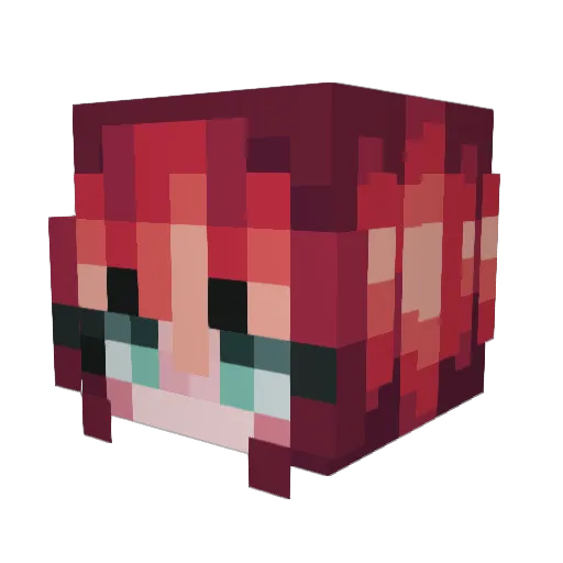 Bogok161 Minecraft avatar head, 3D render