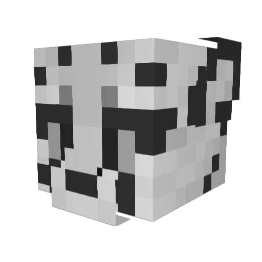 BogusEsme Minecraft avatar head, 3D render