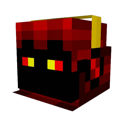 BogusPython48 Minecraft avatar head, 3D render