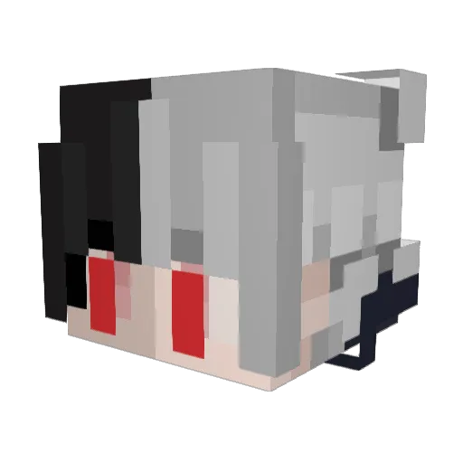 BohicaSlave Minecraft avatar head, 3D render