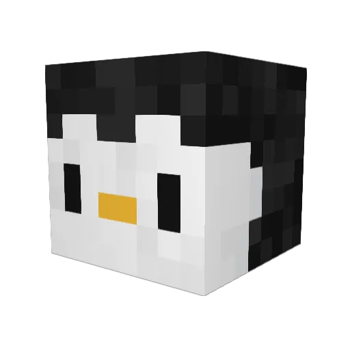 Bohmbur9807 Minecraft avatar head, 3D render