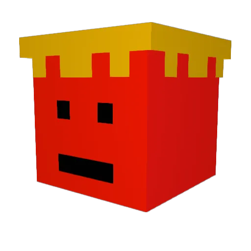 Boi_Awesome Minecraft avatar head, 3D render