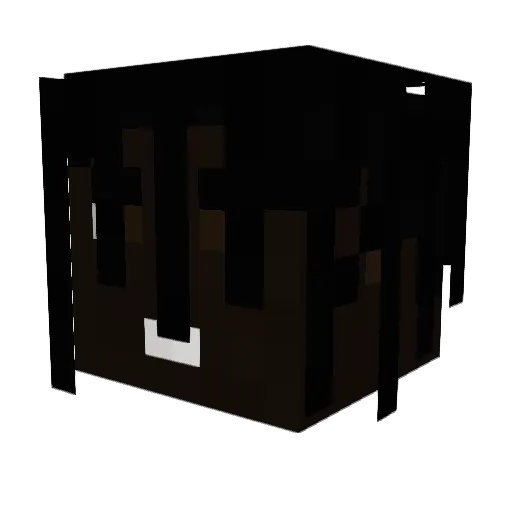 Boiii33 Minecraft avatar head, 3D render