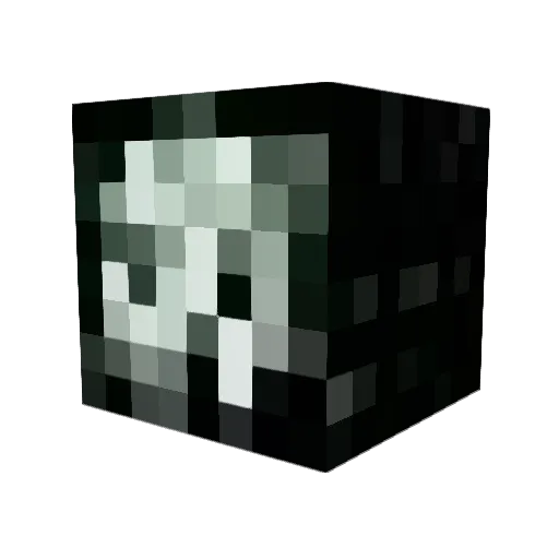 Boillingshot Minecraft avatar head, 3D render