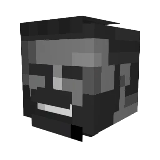 Bojan1Ristic Minecraft avatar head, 3D render