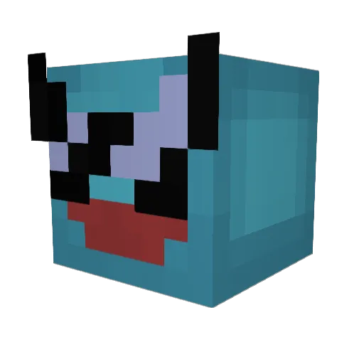 Bojigolfer12 Minecraft avatar head, 3D render