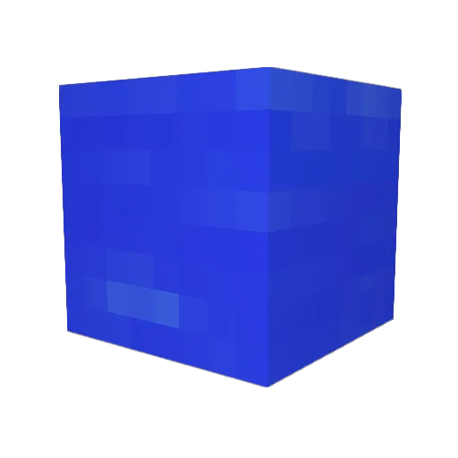 Bol2Lait Minecraft avatar head, 3D render
