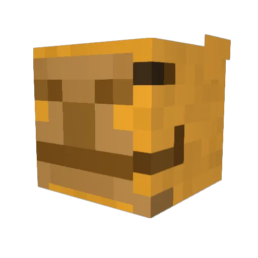 Bola68 Minecraft avatar head, 3D render