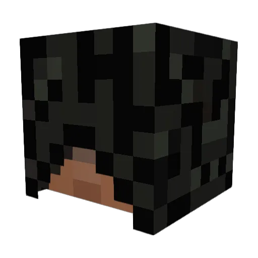 BoldOcean001 Minecraft avatar head, 3D render