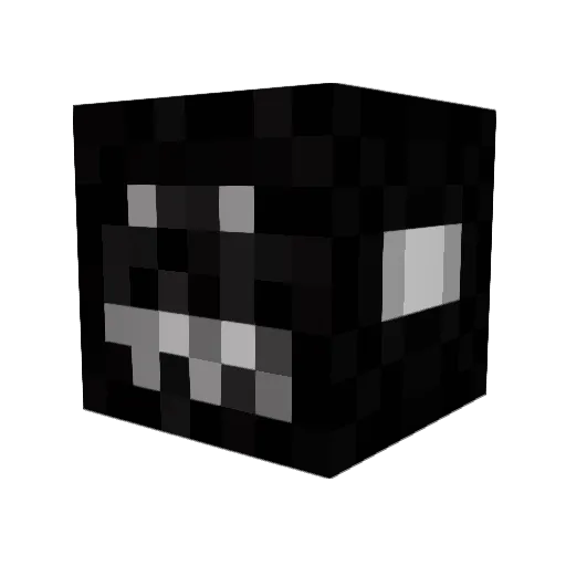 Boldsedon Minecraft avatar head, 3D render