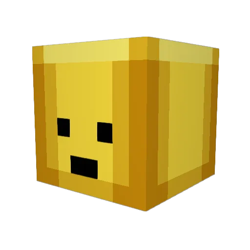 Boliforce Minecraft avatar head, 3D render