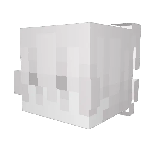 Bolish1990 Minecraft avatar head, 3D render