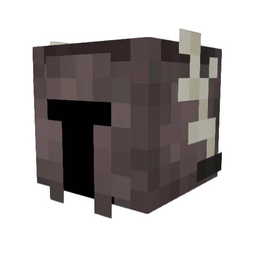 BolloTheBold Minecraft avatar head, 3D render