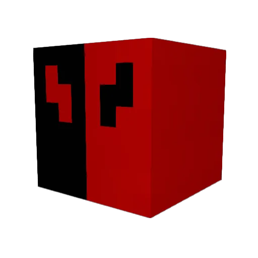 Bomb201188 Minecraft avatar head, 3D render