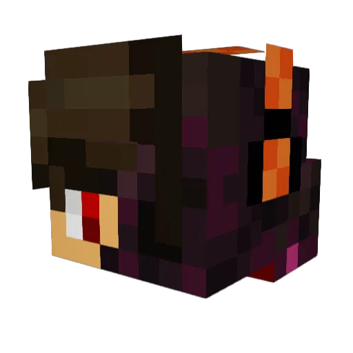 Bomb_Atomic99 Minecraft avatar head, 3D render