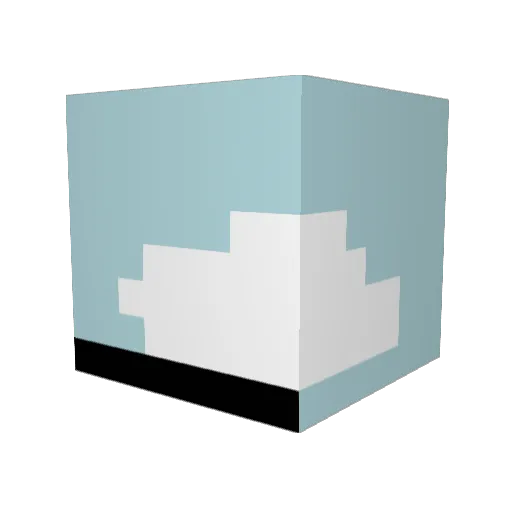 Bombo_clatt Minecraft avatar head, 3D render