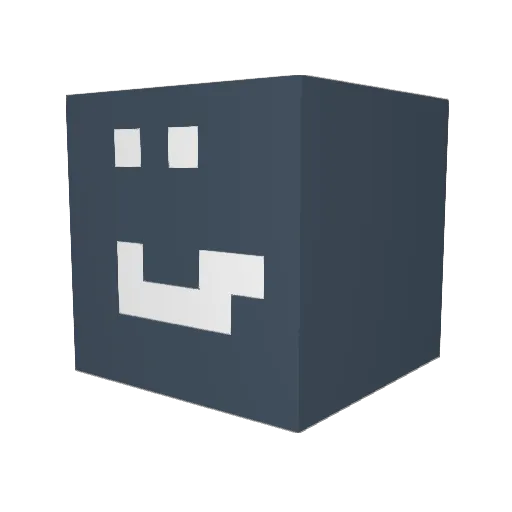 BombowyHuawei67 Minecraft avatar head, 3D render