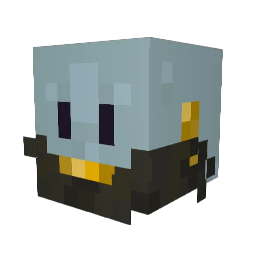 Bombproofdrip Minecraft avatar head, 3D render