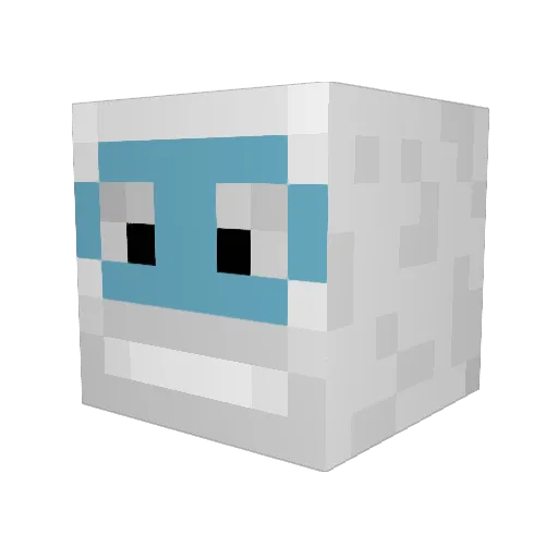 Bommyiscool Minecraft avatar head, 3D render
