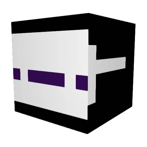 Bona51 Minecraft avatar head, 3D render