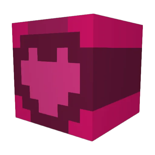 Bondaboo Minecraft avatar head, 3D render