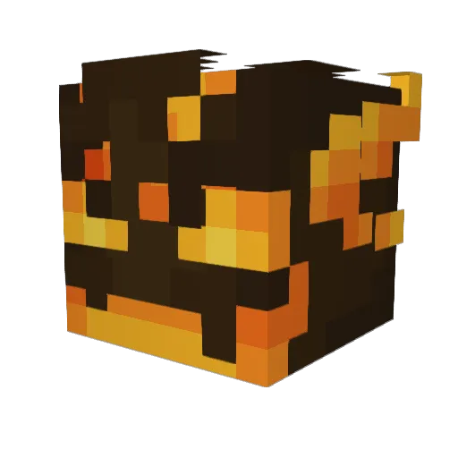 Bondfaro Minecraft avatar head, 3D render