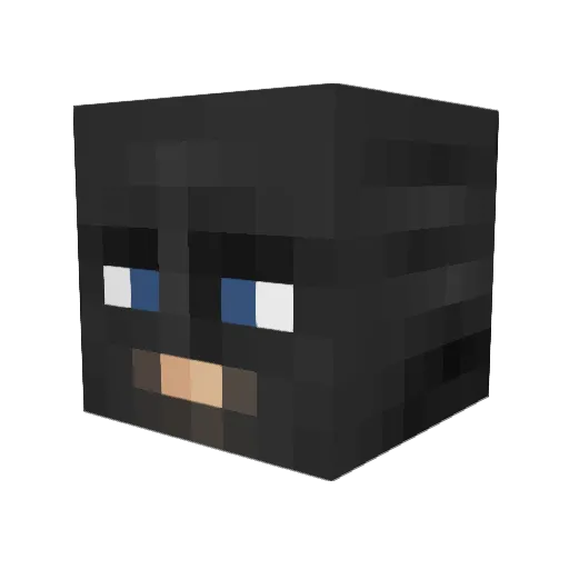 BoneDadddy Minecraft avatar head, 3D render