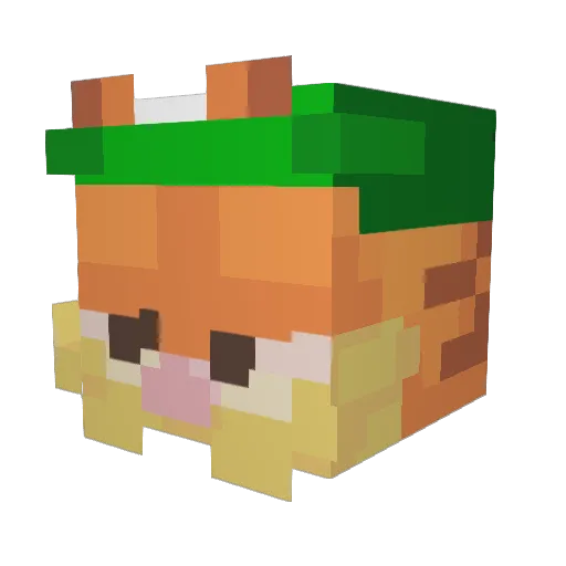 BoneDaddy012 Minecraft avatar head, 3D render