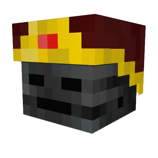 BoneEnthusiast Minecraft avatar head, 3D render
