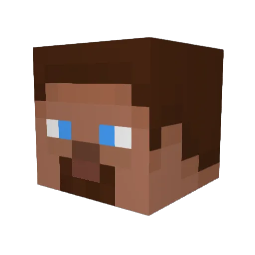 BoneLoverZZZ Minecraft avatar head, 3D render